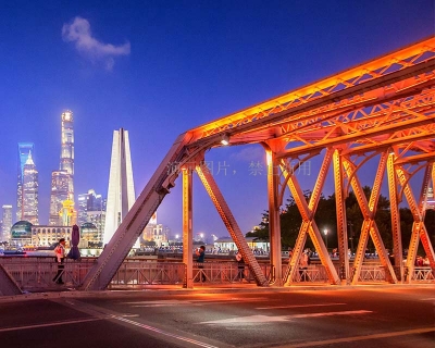 钢桁架桥梁工程测量